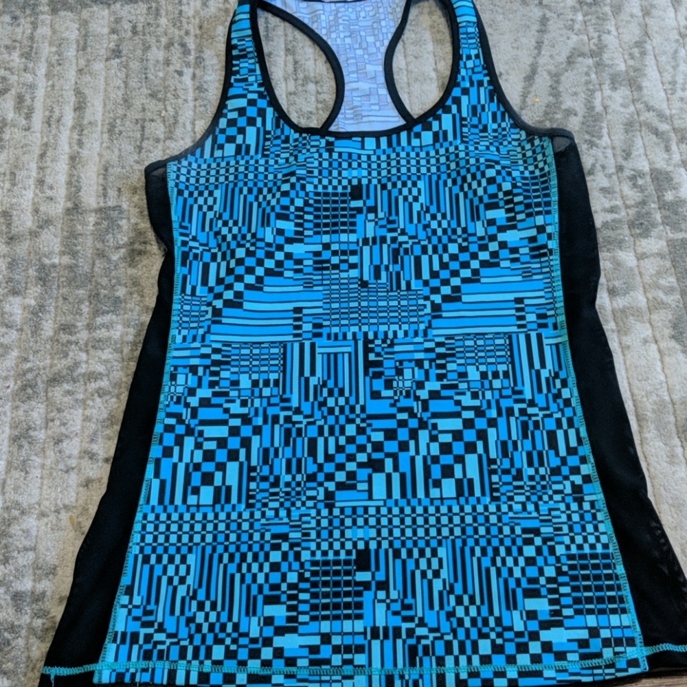 Blue tank top
